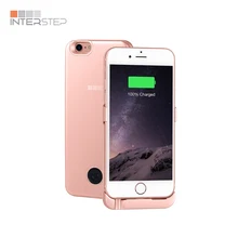 Чехол-аккумулятор INTERSTEP для iPhone 8/7/6 3000мАч, розовый