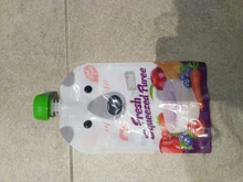 8 Uds de alta calidad con cierre exprimido fresco bolsas práctica bebé destete comida puré de reutilizable apretar para recién nacido