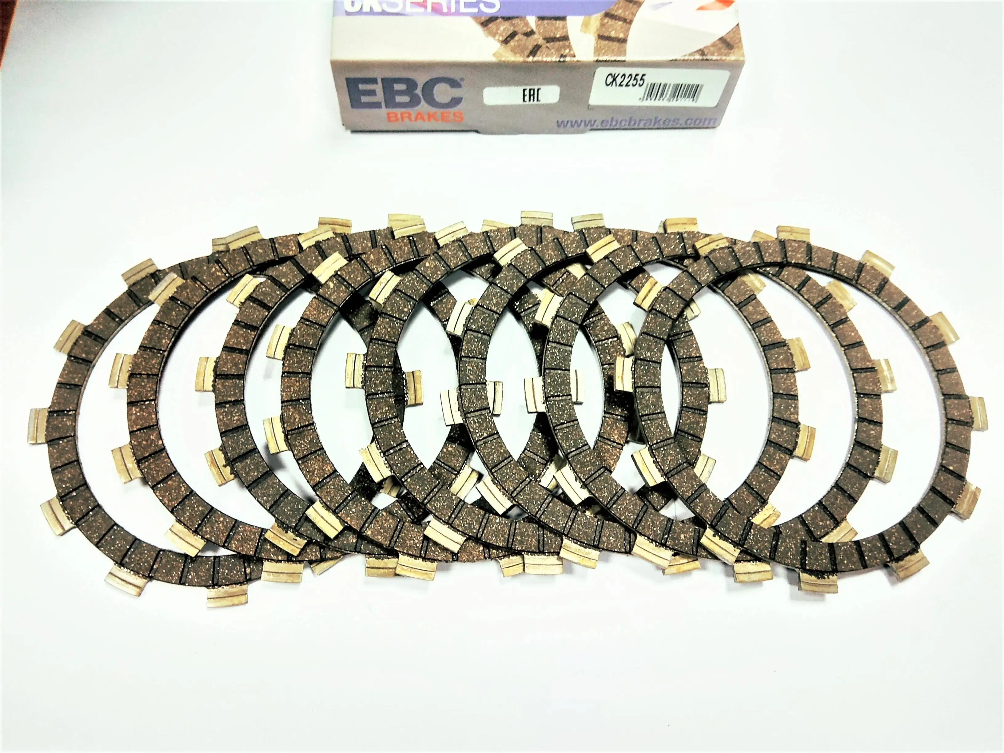 Диски сцепления Yamaha FZ6 Fazer / YZF R6 Diversion TDM 850 Super Tenere 750 EBC CK2255 (комплект) |