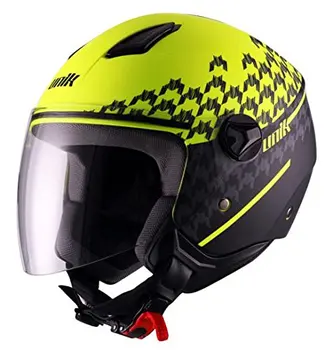

Unik Cj-16 helmet Jet Trend, neon yellow matte, L