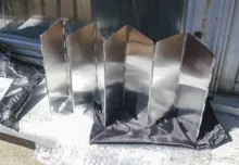 Estufa de Gas de 8/9/10/12/14/16 placas, protector de viento para exteriores, Camping, Picnic, quemador de cocina a prueba de viento, pantalla de aleación de aluminio