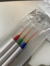 3 unids/set delineador para decoración de uñas pintura bolígrafo 3D consejos de acrílico DIY pinceles para Gel UV Kit de dibujo de línea de diseño francés de herramienta de la manicura