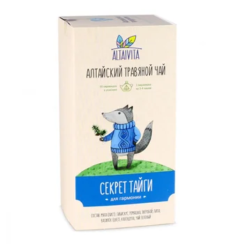 

Tea altaivita "The Secret of taiga", herbal, 10 pyramids