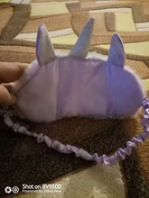 Mascarilla antifaz de fiesta con dibujos de unicornios, cubierta de felpa para dormir, para viajes, casa, niños, regalo