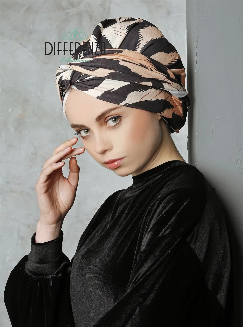 Hijab Turban Hat New Inner Caps for Women Muslim Stretch Hat Islamic Indian Arab Wrap Head Scarf Trendy Scarf Cap Headdress