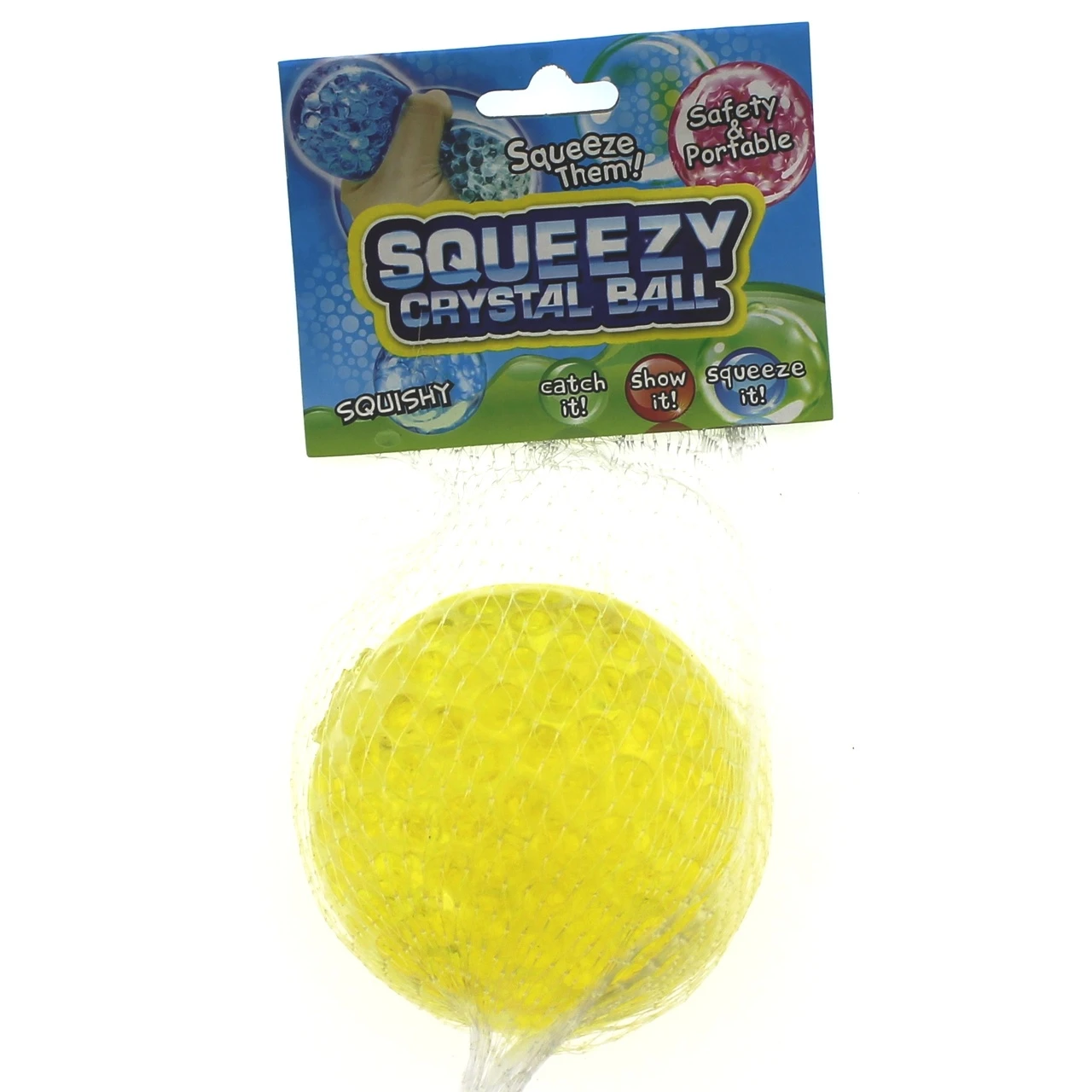 stress ball yellow