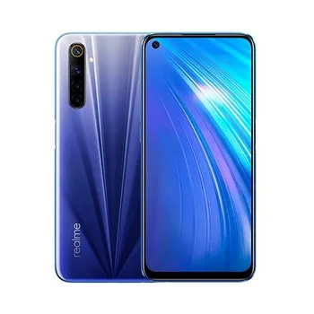 

Smartphone Realme 6 4/64GB Comet Blue - 6.5 ''Octa-Core 4G Dualsim 4300mah