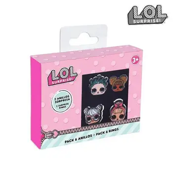 

Little girl ring LOL Surprise! 71122 (6 pcs)
