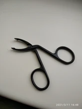 Alicates de acero inoxidable para cejas, pinzas de acero inoxidable, pinzas rectas y puntiagudas profesionales, herramientas de belleza para maquillaje