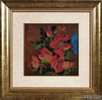 

Вн1026 set for embroidery alisena 'шиповник', 20*21 cm