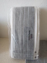 20 unids/caja CE KN95 5 capas máscara gris carbono activado polvo respirador máscara protectora para la cara a prueba de polvo FFP2 coreano KN95 ffp2mask