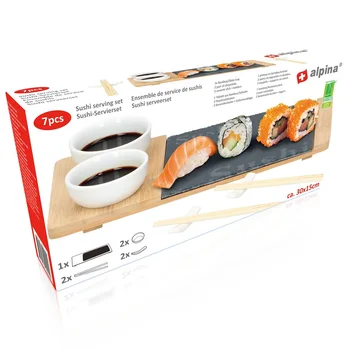 

Set sushi 7 pieces tray 30x15cm Alpina