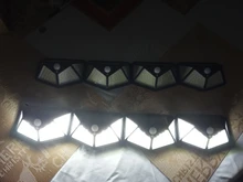 Wall-Lamp Street-Lights Garden-Decoration Motion-Sensor Solar-Powered Outdoor Led Waterproof