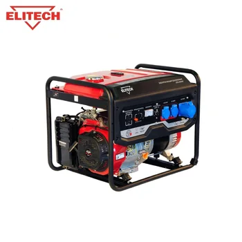 

Generator gasoline ELITECH СГБ 6500Р Power home appliances Backup source during power outages Diesel power stations