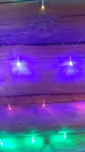 Curtain Garland Fairy-String-Light Led Net Mesh Window Christmas Wedding Party 2x2m 3x2m