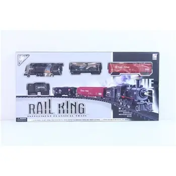 

Train circuit with light, sound and smoke, 17 PCs