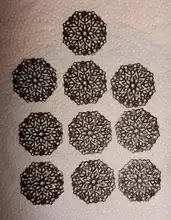 Envío gratis de envolturas de filigrana conectores regalo de artesanía metálica decoración DIY 3,5 cm 5,0 CM