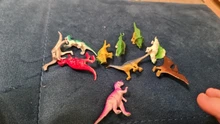 10 unids/lote Mini modelo de dinosaurio de los niños juguetes educativos pequeña simulación Animal figuras juguetes de los niños para niño regalo