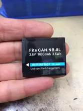 Dinto 3,6 V 1000mAh NB-8L recargable batería para cámara Digital Pack para Canon Powershot A2200 A3000 A3100 A3200 NB8L NB 8L