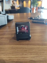 Visor de punto rojo para rifle, mira apta para weaver carril de 20mm para Airsoft/Rifle de caza, mini RMR