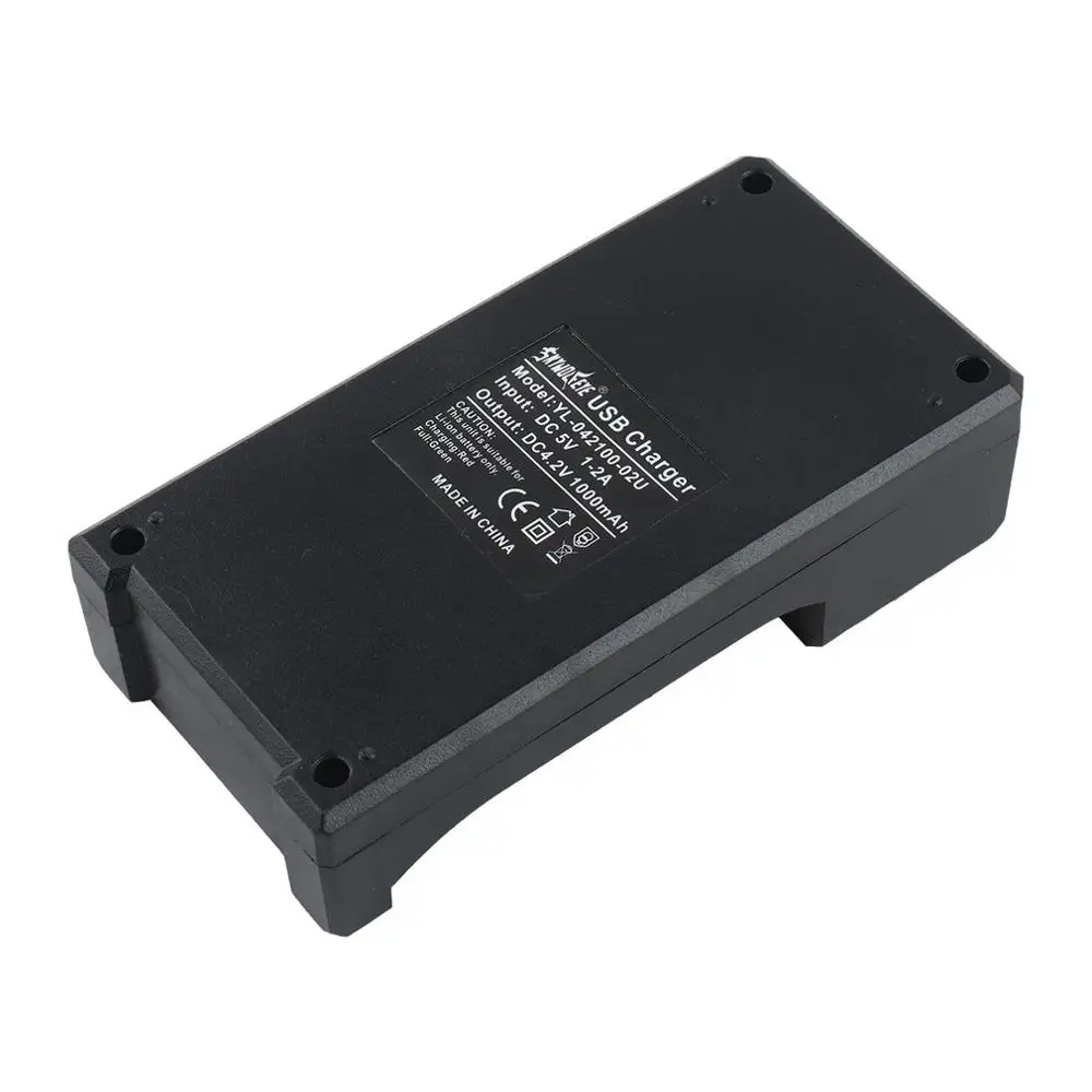 2 шт 3 7 V 8800mAh аккумуляторная 26650 батарея литий ионная с зарядным устройством для