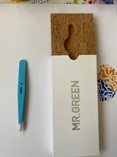 MR.GREEN-Pinzas para cejas, extractor de pelo fino de Belleza del cabello de colores, pinzas para cejas inclinadas de acero inoxidable, herramientas de maquillaje para eliminación