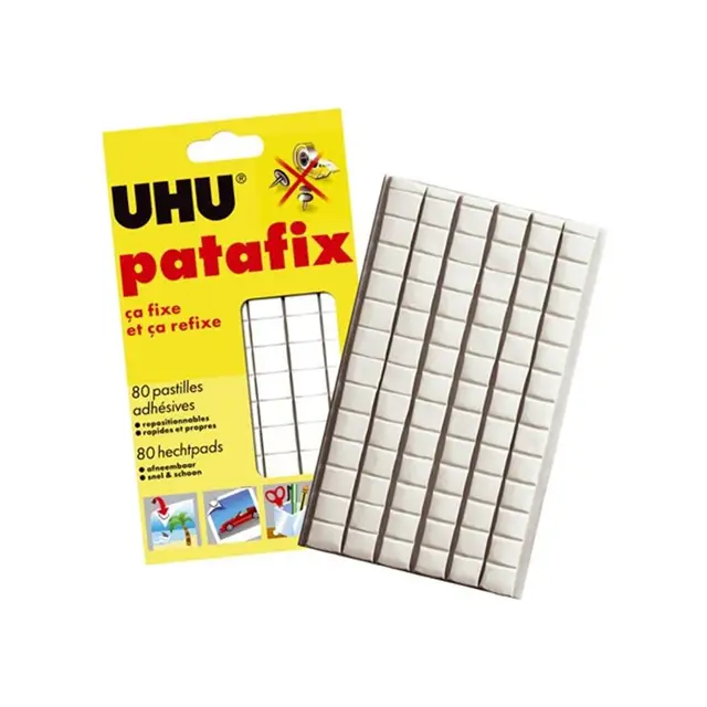 UHU Patafix pastiglie di colla Patafix Pro Power, Patafix Deco, Patafix  bastoncini gialli ancora e ancora