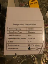 Erchang-Localizador de peces XA02 para Fihsing, profundidad inalámbrica de 48m/160 pies, ecosonda, mar, lago, Sonar portátil, almacén ruso