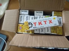 Crema para el cuidado de tatuajes, 10 Uds., múltiples opciones, para operación, Piercing, maquillaje semipermanente, cejas, labios, cuerpo, crema de tatuaje tktx 10g