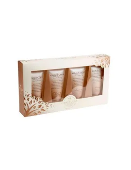 

Grace Cole warm vanilla and Fig Shrine bathroom Set gift Christmas, 4 Pieces-Toilet bag for woman