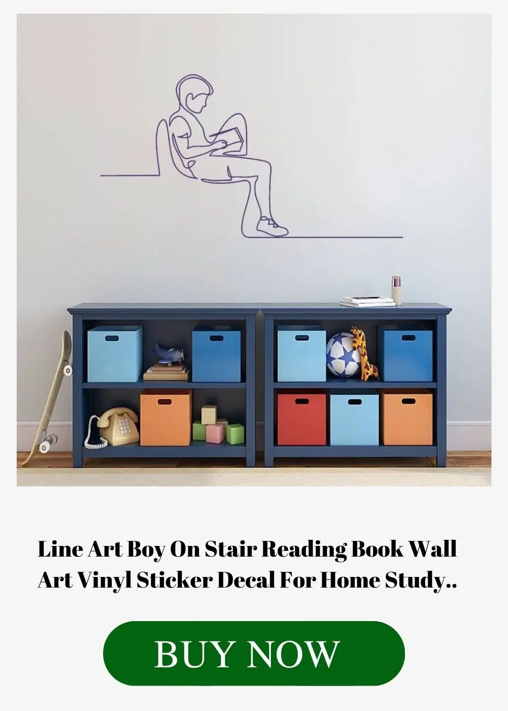 Art Home Decor Canvas Painting Wall Picture Simple Elk Sketch Printing Wall..