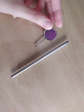 De acero inoxidable de la cera del oído Herramientas de limpieza del instrumental de espejo de la boca para verificar extensión de pestañas aplicar pestañas ToolsTeeth diente