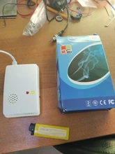 Detector de fugas de Gas, propano, butano, Gas Natural, Sensor de alarma de seguridad, enchufe de la UE