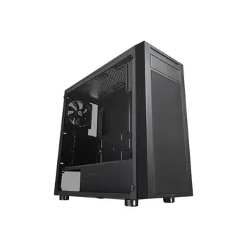 

THERMALTAKE ATX Middle Tower Case - Versa J22 TG-tempered Glass-1x120mm-Black