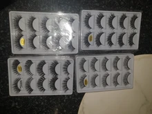 Pestañas postizas 3D de visón gruesas, 5 pares, maquillaje, pestañas llamativas, volumen Natural, suaves, g800