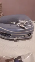 Masajeador eléctrico de cuello en forma de U, almohada multifuncional, portátil, para hombros, cervicales, para hogar y coche al aire libre, masaje relajante