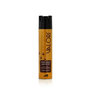

Lacquer for hair styling Valori "stone jungle" megaphiction (5) 250 ml