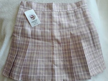 Falda corta de verano para mujer, falda escocesa plisada de cintura alta, minifaldas Kawaii de baile