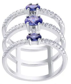 

Jay VI ring with cubic zirconia