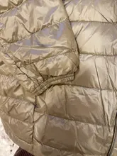 Chaqueta larga con capucha para mujer, abrigo ultraligero de plumón de pato blanco para otoño e invierno, Parkas portátiles, color liso, 7XL