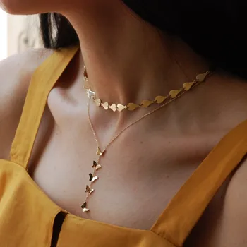 

Butterfly Effect Gold Necklace 05-376-14KLY3496 (The Following)