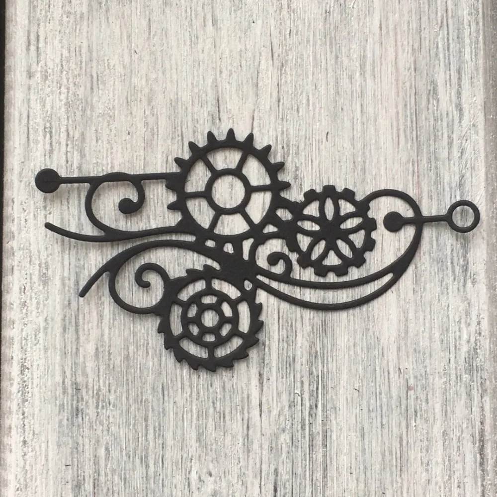 ArtScrap стимпанк орнамент металлические трафареты для пресс-формы для DIY Скрапбукинг декоративная открытка ремесла высечки | Искусство: 197