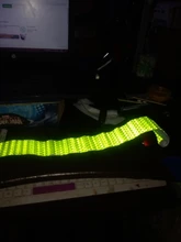 100cm X 5cm cinta de advertencia pegatinas Reflector de luz de advertencia pegatina protectora película reflectante marca de seguridad de coche reflectante