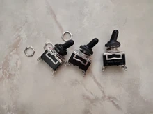 Toggle-Switch Miniature Small SPST Waterproof On-Off with Cover 12V 6-a/250/Vac/.. Heavy-Duty