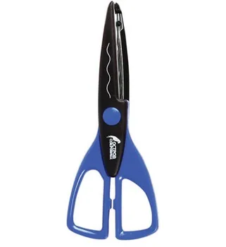 

Scissors Treasure Island with curly blade wave