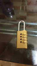 Padlock Combination-Lock Room-Suitcase Number Security-Tool Brass Mini 4-Digits Travel