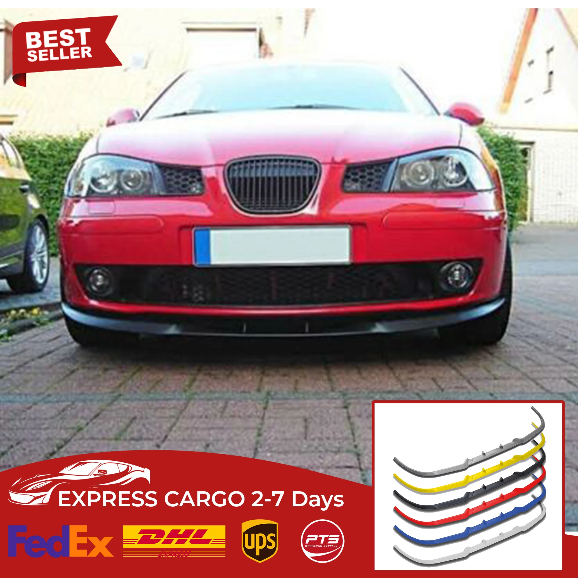 Seat Ibiza Mk3 (6L) '02-'08: RDX Alerón Delantero SEAT Ibiza 6L Cupra