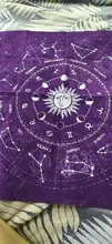 Mantel de cartas de Tarot de 12 Constelaciones, juego de mesa de terciopelo, adivinación, Altar, paño, astrología, oráculo, Bloc de tarjetas