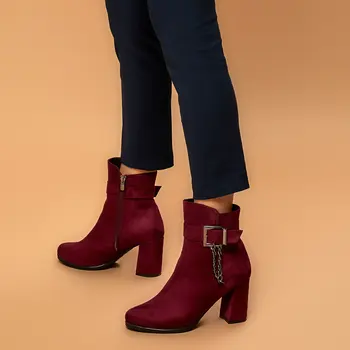 

FLO SASA Black Female high-Heeled Boots BUTIGO