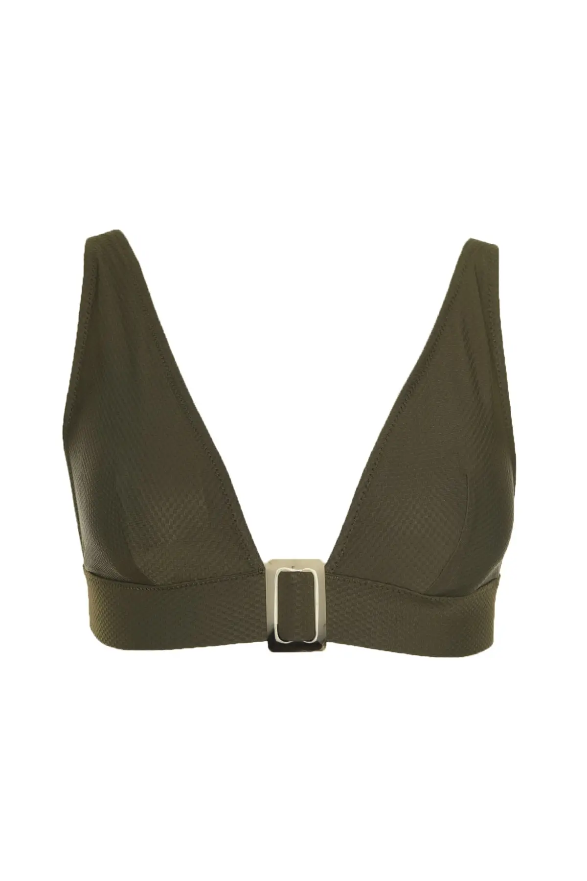 

Trendyol Textured Buckle Detail Bikini Top TBESS20BU0277